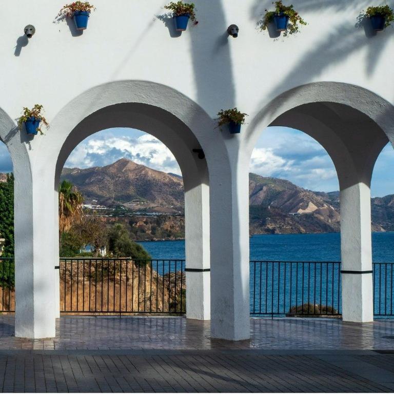 Romantic White Villa -Private Pool Nerja Zewnętrze zdjęcie