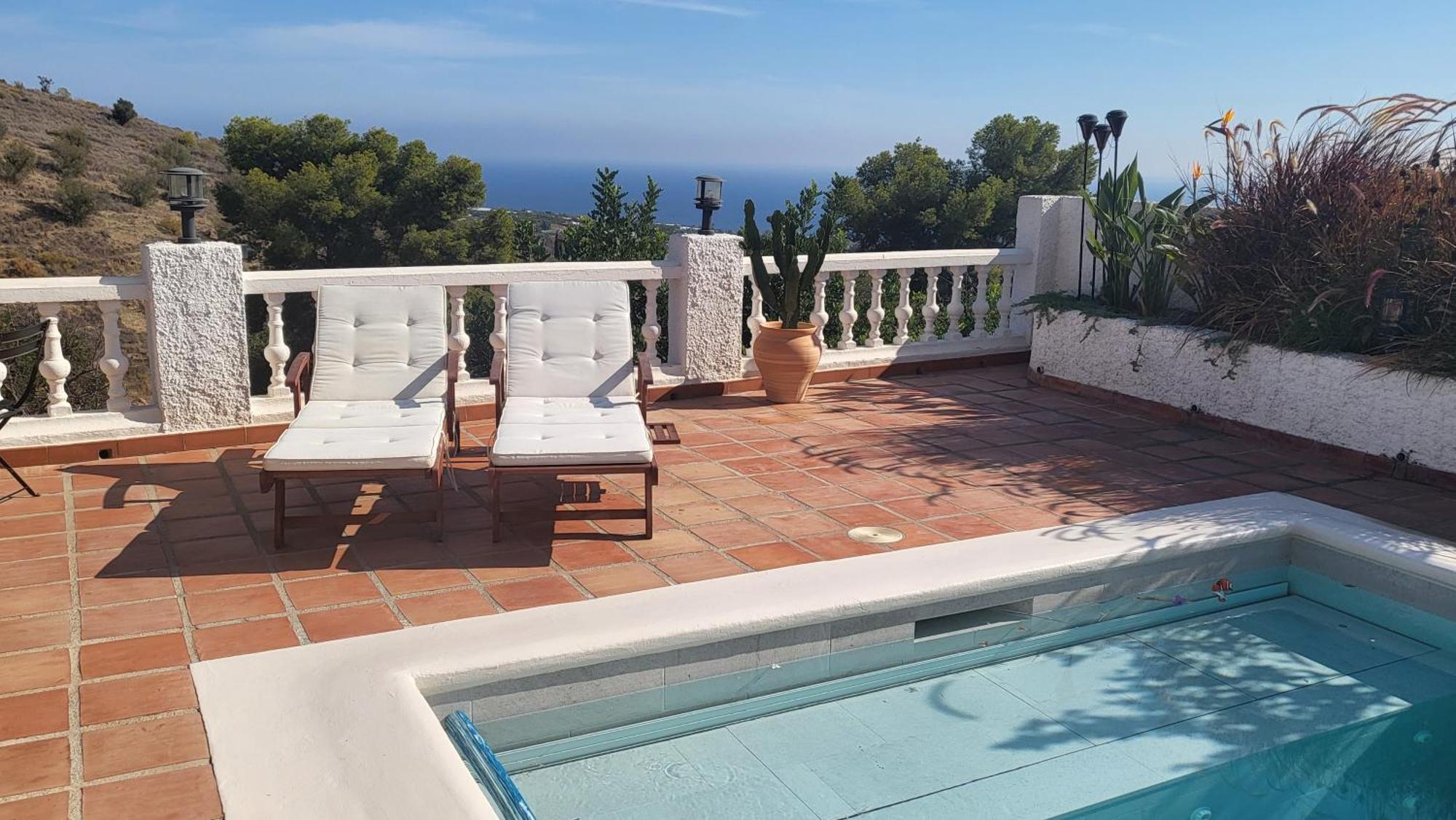 Romantic White Villa -Private Pool Nerja Zewnętrze zdjęcie