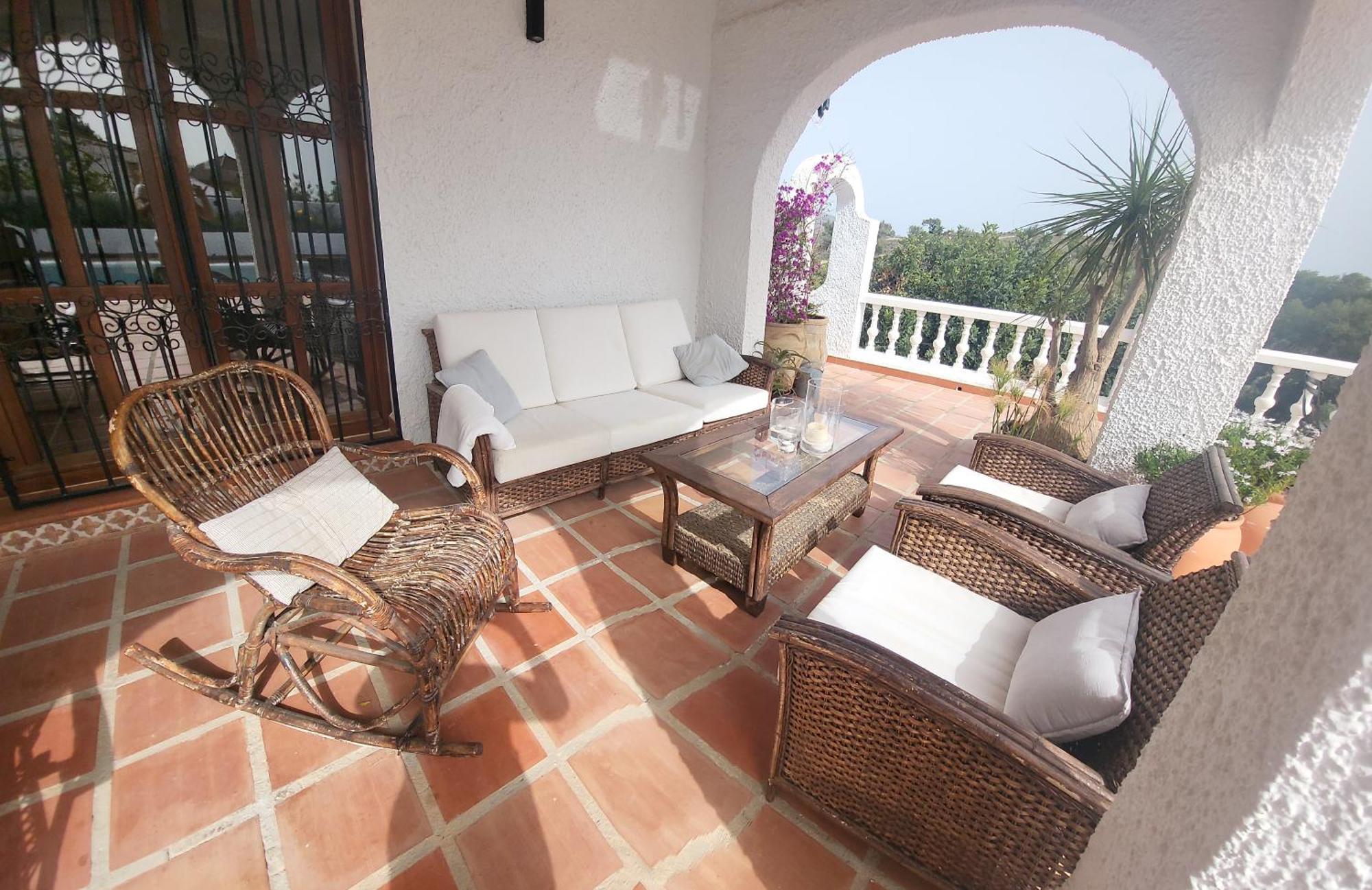 Romantic White Villa -Private Pool Nerja Zewnętrze zdjęcie